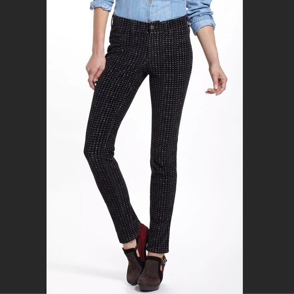 Pilcro and the Letterpress Anthropologie Serif Corduroy Pants/Leggings Size 28 - Picture 1 of 7